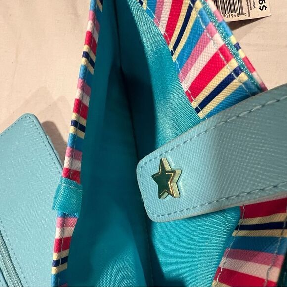 NWT No Boundaries (NoBo) Striped Wristlet Wallet - Multicolor with Card Slots - Picture 7 of 8